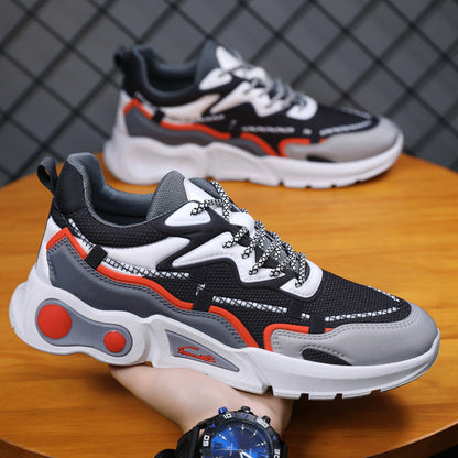 Damen Sneaker Sportliche Chunky Atmungsaktiv