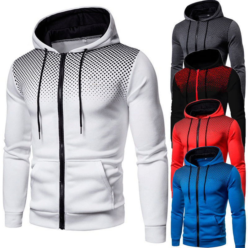 Herren Sportpullover Kapuzenpulli Atmungsaktiv Netzstruktur - BerlinGlamour