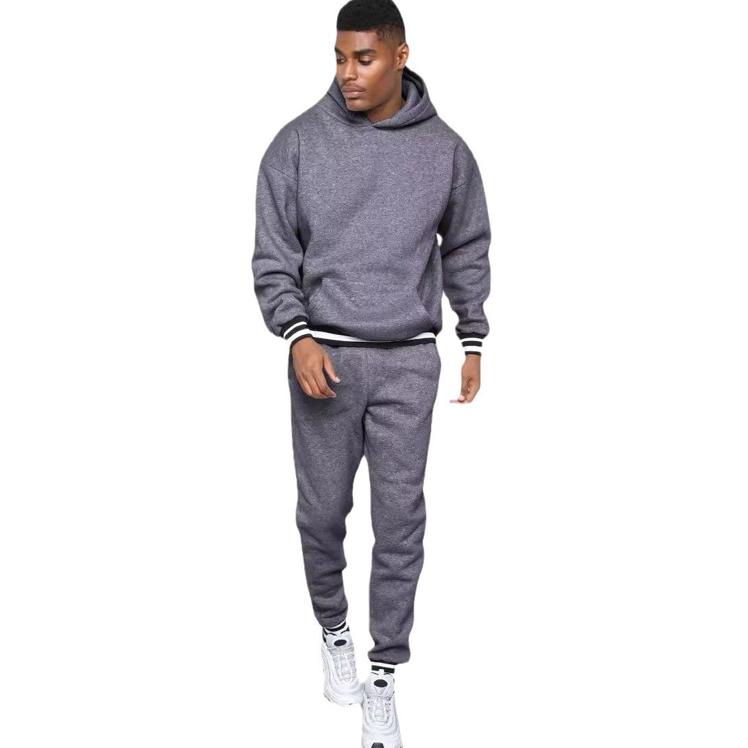 Herren Sportset Sweatshirt Jogginghose Bequem Sportlich