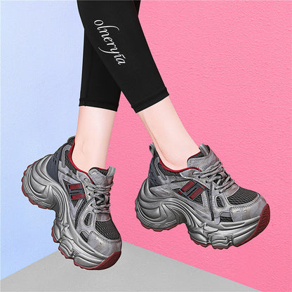 Damen Sneaker Hochsohle Lifestyle Schuhe Modern