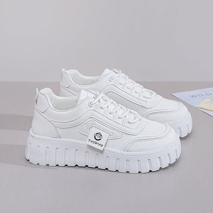 Damen Sneaker Plattform Bequem Leicht Heidi Style