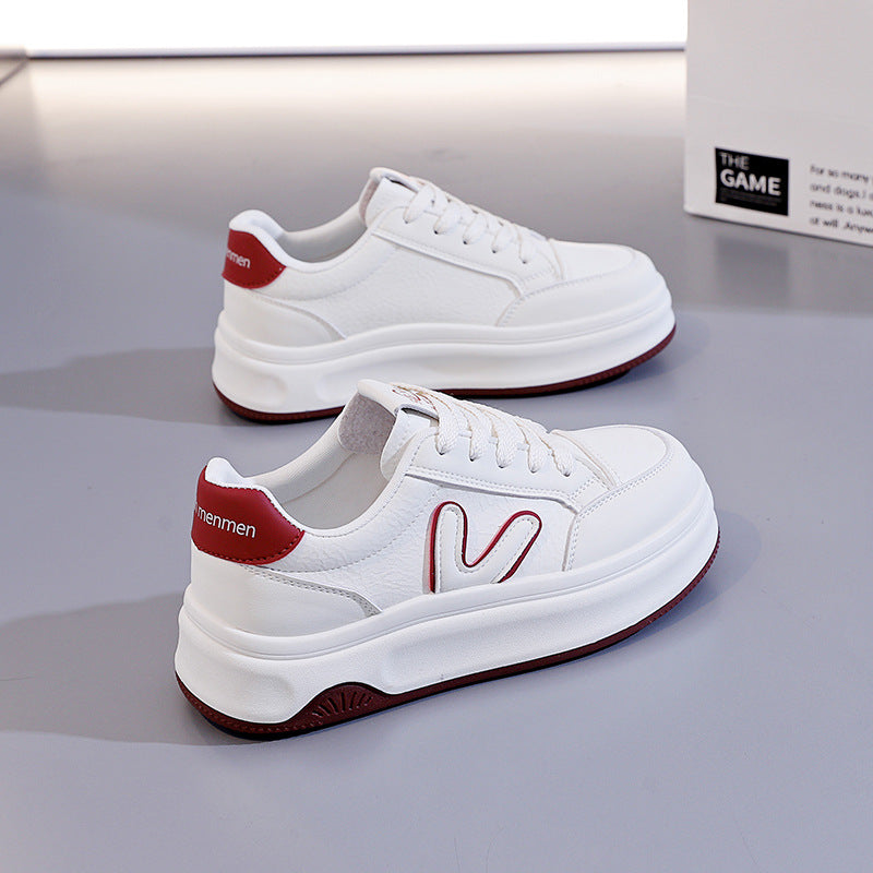 Damen Sneaker Hoch Modisch atmungsaktivDickes Profil