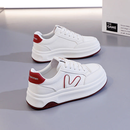 Damen Sneaker Hoch Modisch atmungsaktivDickes Profil