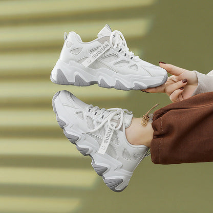 Damen Sneaker Sportlich Atmungsaktiv Futuristisch