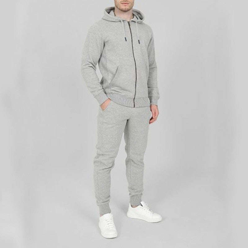 Herren Sportanzug Kapuzenjacke Elastisch Modern