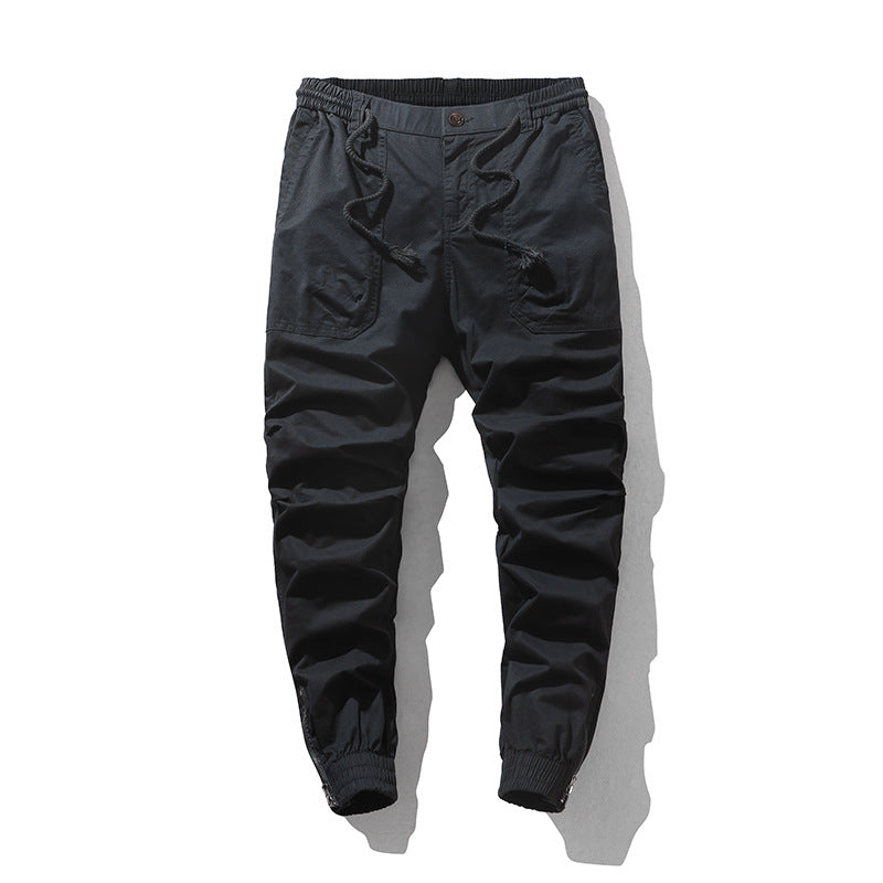 Herren Cargo-Hose Sportlich Elastisch Mit Taschen