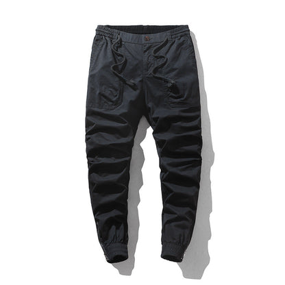 Herren Cargo-Hose Sportlich Elastisch Mit Taschen