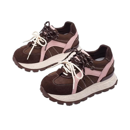 Damen Sneaker Sportlich Weich Laufsohle Modisch