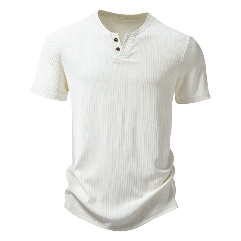 Herren Kurzarm-Shirt aus Strickstoff Modern Berlin