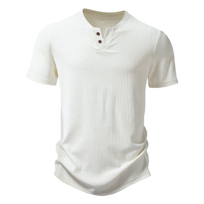 Herren Kurzarm-Shirt aus Strickstoff Modern Berlin