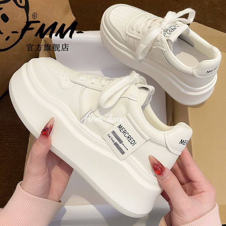Damen Sneaker Plateau Schuhe Hochwertig Komfortabel