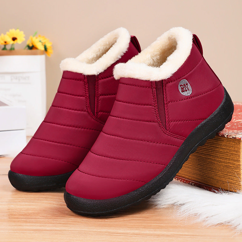 Damen Winterstiefel Warm Kuschelig Schnee Stiefel
