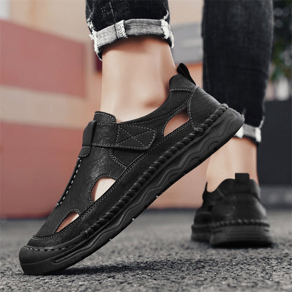 Damen Sandalen Bequem atmungsaktiv Verstellbar