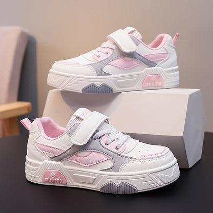 Damen Sneaker Sportlich Klettverschluss Weiche Innensohle