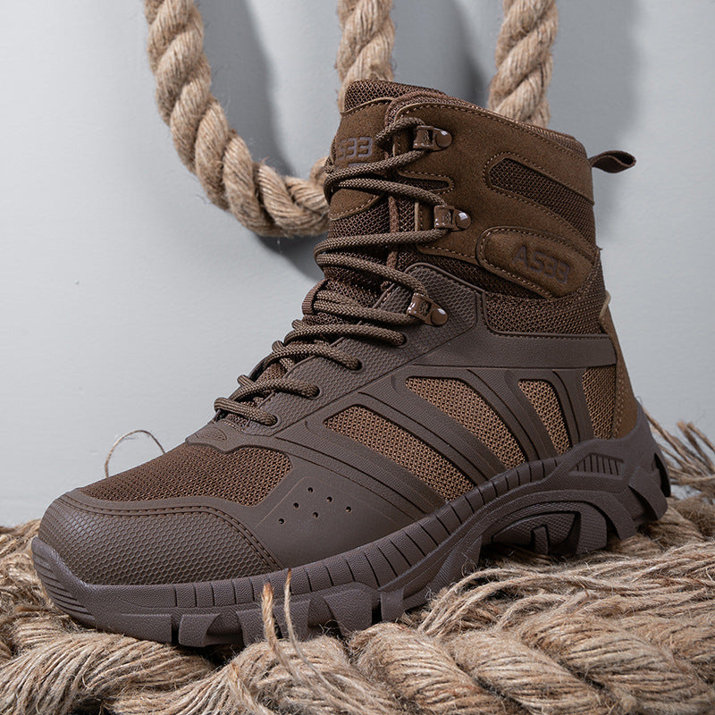 Wanderschuhe Herren Outdoor Robust Waterproof Griffige Sohle