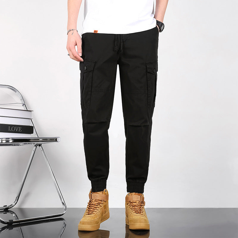 Herren Cargo-Hose Vielseitig Taschen Bequem Freizeit