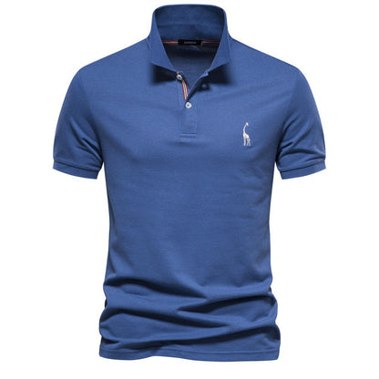 Herren Poloshirt Baumwolle Atmungsaktiv Klassisch Modern