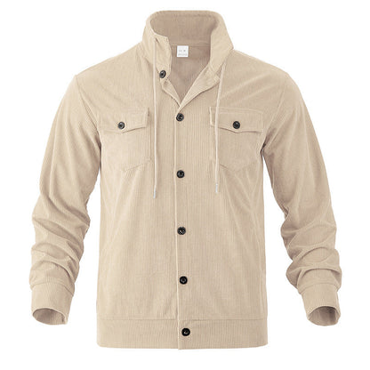 Herren Cordjacke Modern mit Taschen Hochwertig