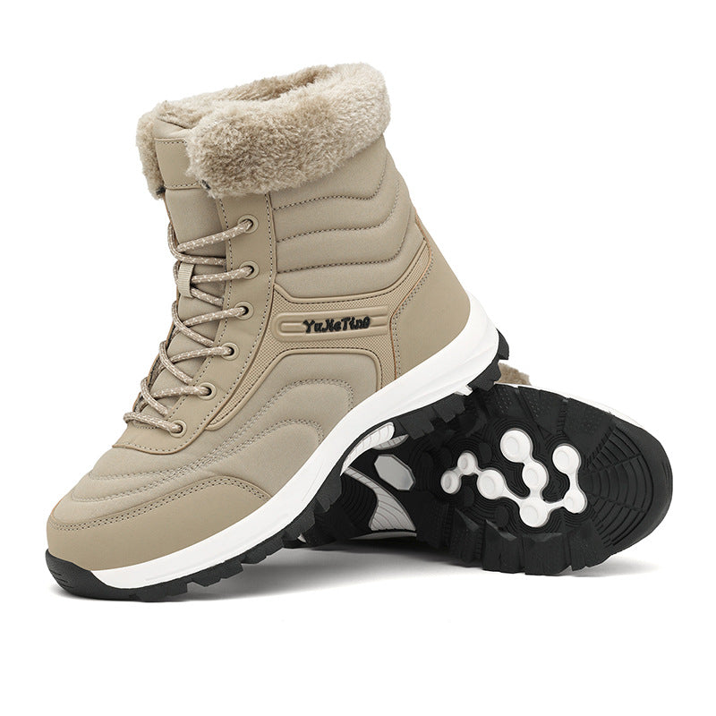 Damen Winterstiefel Warm Rutschfest Mit Futter