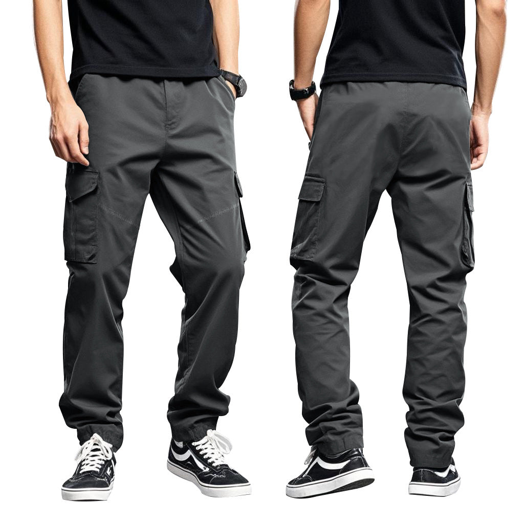 Herren Cargo-Hose Vieltaschig Flexibel Bequem