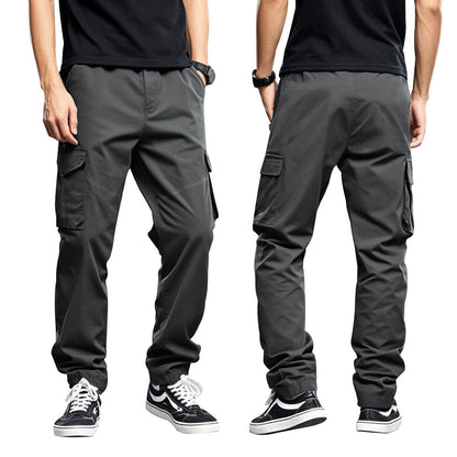 Herren Cargo-Hose Vieltaschig Flexibel Bequem