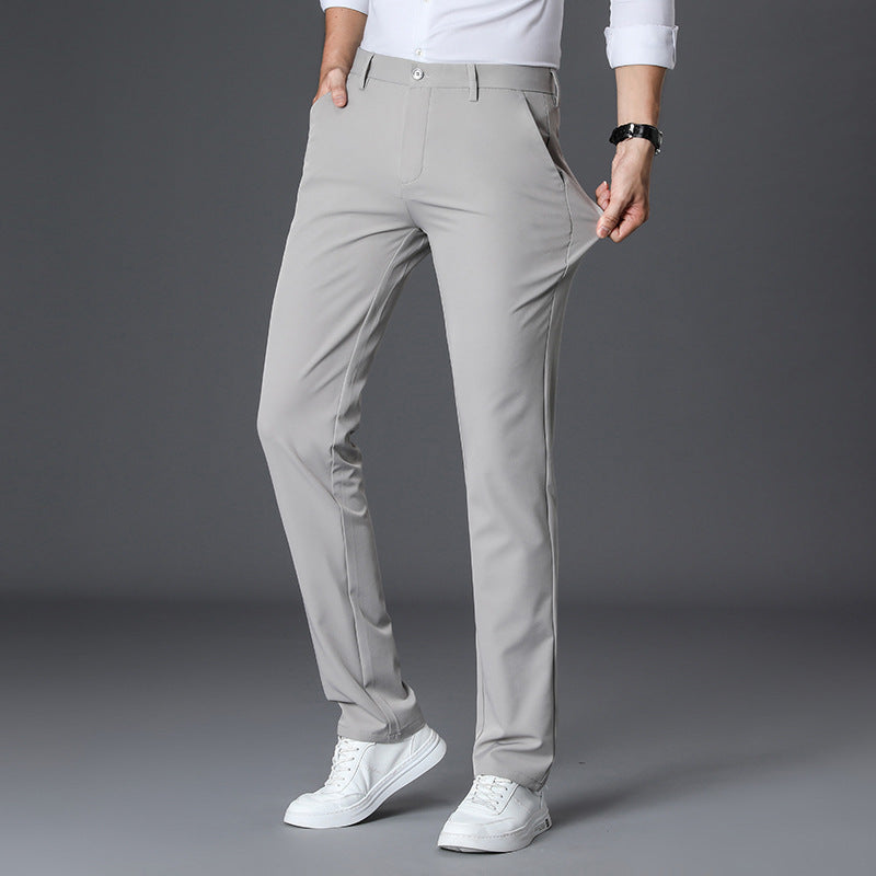Herren Chino-Hose Stretch Bequem Modern