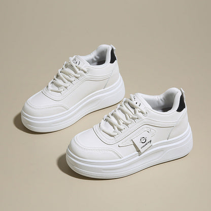 Damen Sneaker Sportlich Plateau Schuhe Modisch