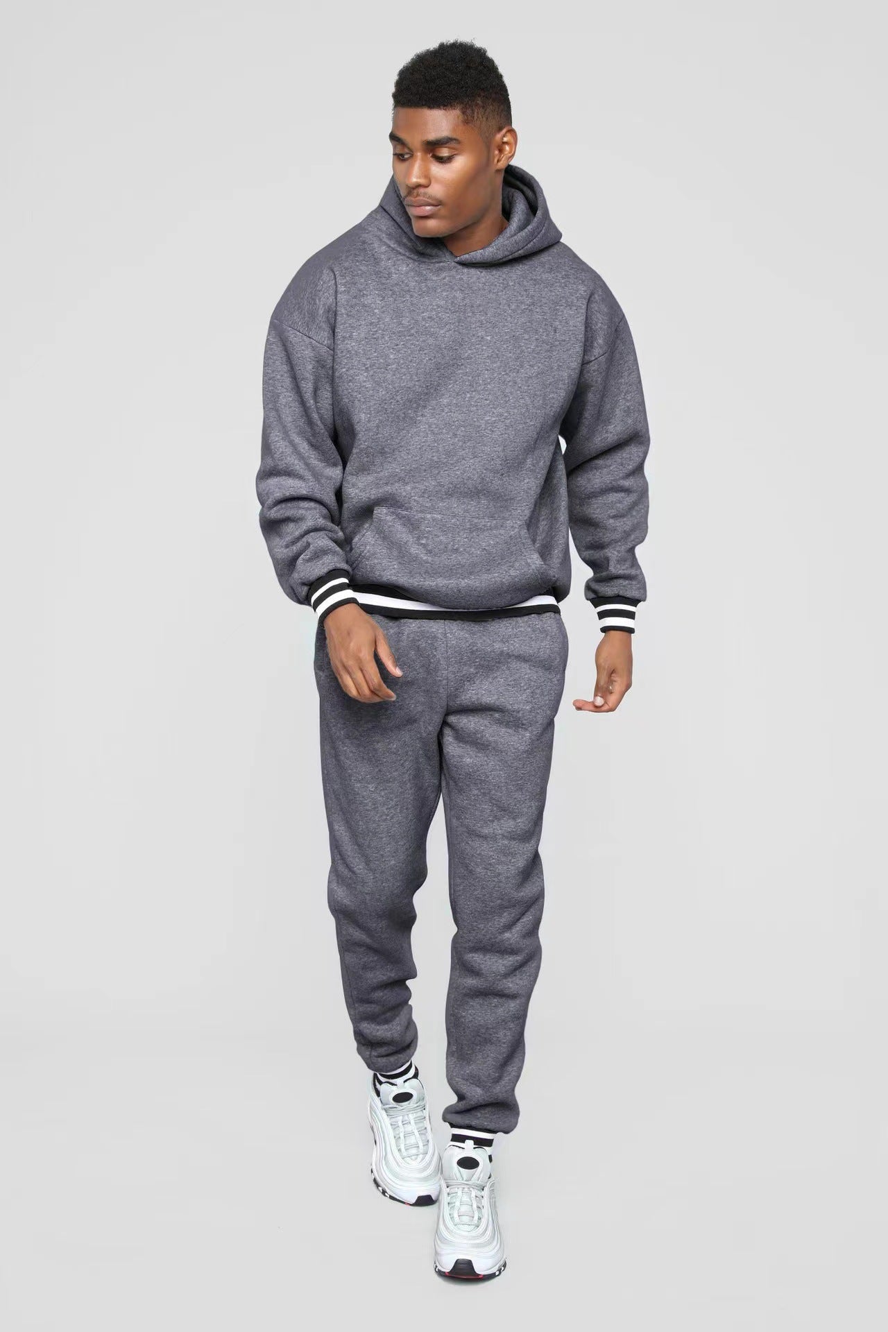 Herren Jogginganzug Sportlich Bequem Urban Style