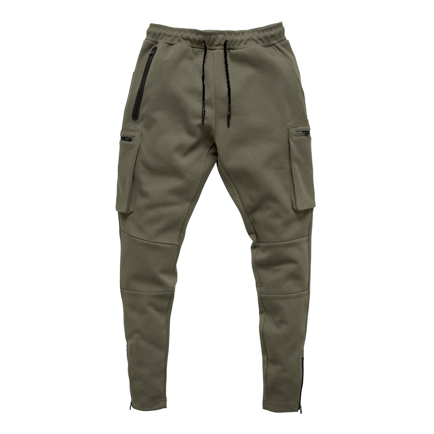 Herren Jogginghose Cargo Bequem Reißverschluss Taschen Modern