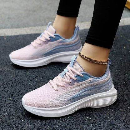 Damen Sport-Sneaker Atmungsaktiv Komfortabel Laufschuhe