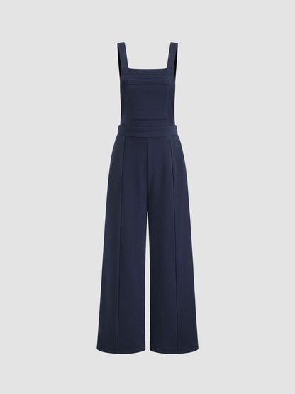 Damen Overall Weitbein mit Taschen Modern