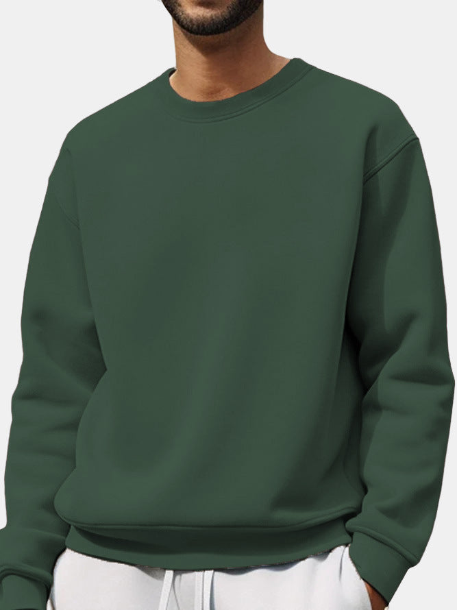 Herren Sweatpullover Lässig Oversized Schultern Cut-Out