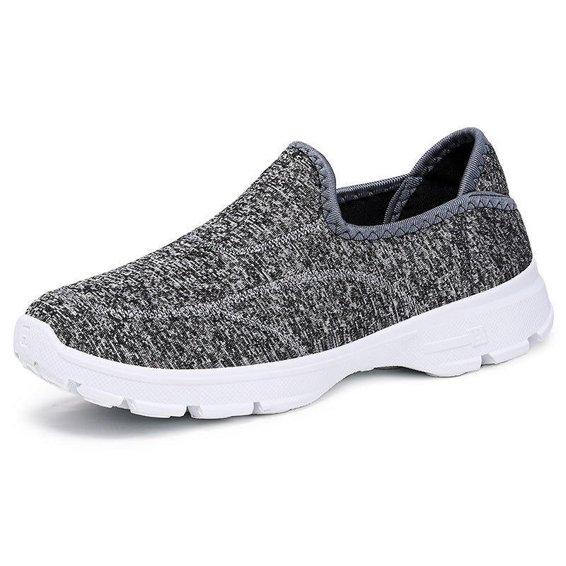 Damen Slip-On Schuhe Bequem Atmungsaktiv Elastisch