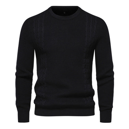 Herren Strickpullover Modern Struktur Design Elegant