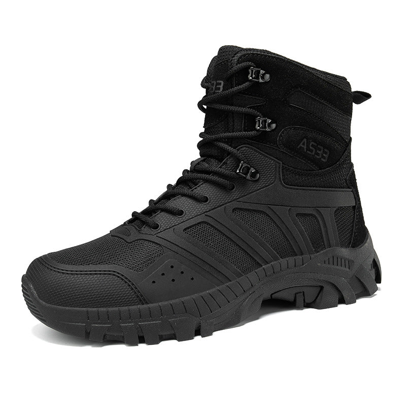 Wanderschuhe Herren Outdoor Robust Waterproof Griffige Sohle