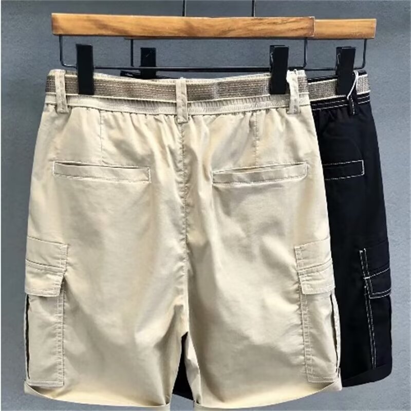 Herren Cargo Shorts Praktisch Verstellbar Mit Seitentaschen