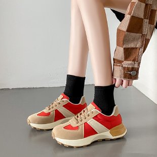 Damen Sneaker Sportlich Bequem Weiß
