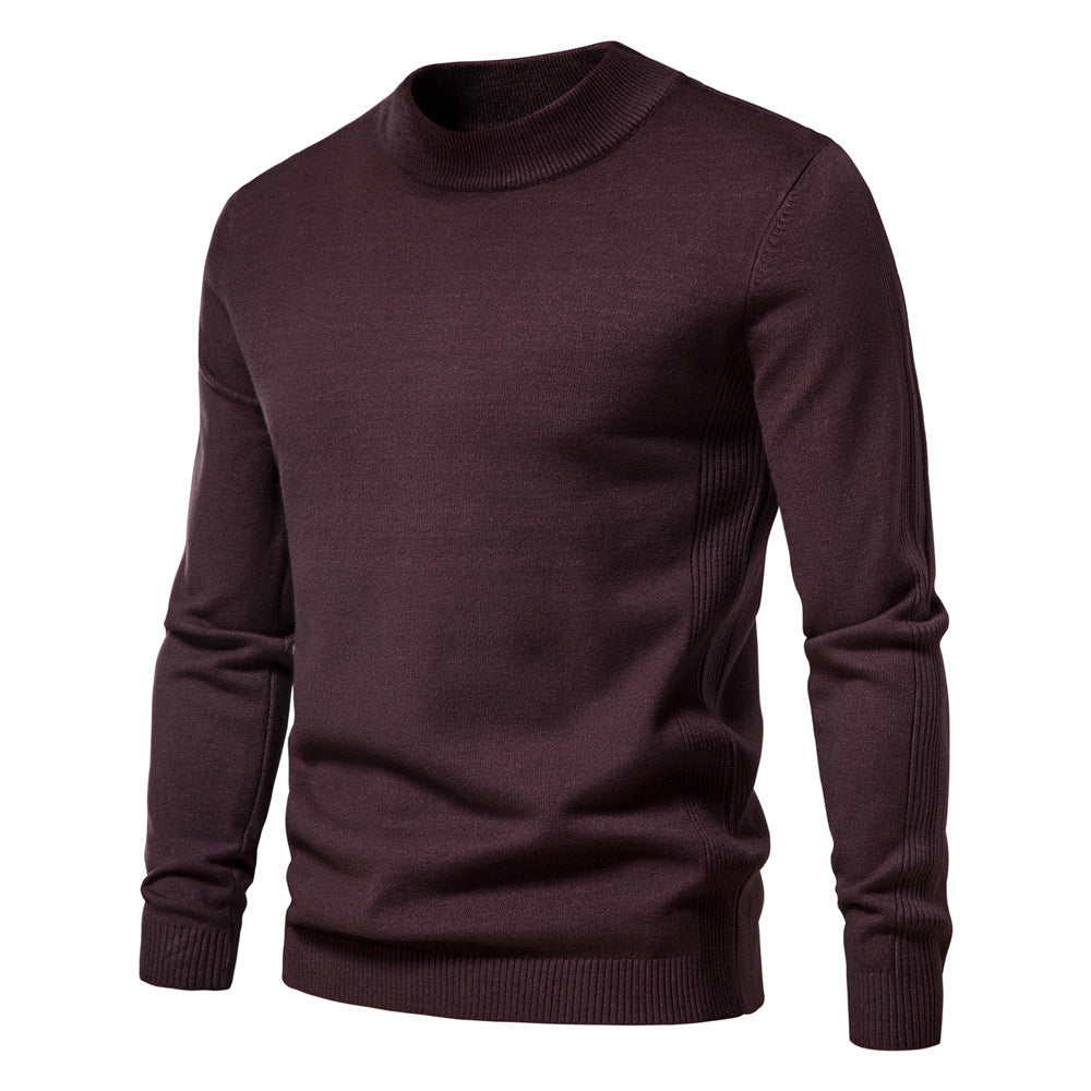 Herren Rollkragenpullover Feinwolle Elegante Qualität