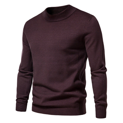Herren Rollkragenpullover Feinwolle Elegante Qualität