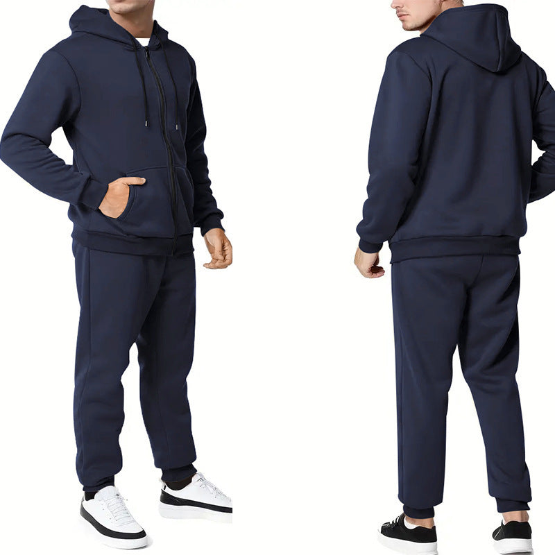 Herren Jogginganzug Sportlich Bequem Freizeit