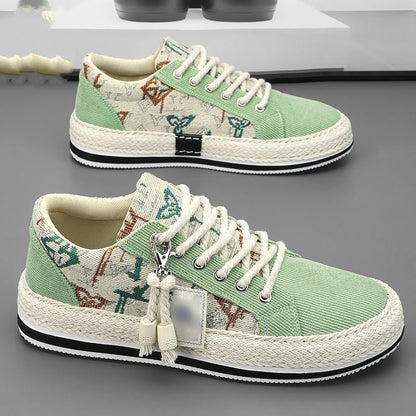 Damen Sneaker Stickdesign Schuhe Frauen Mode