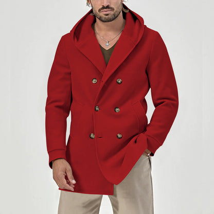Herren Wollmantel Modern Stylisch Berlin