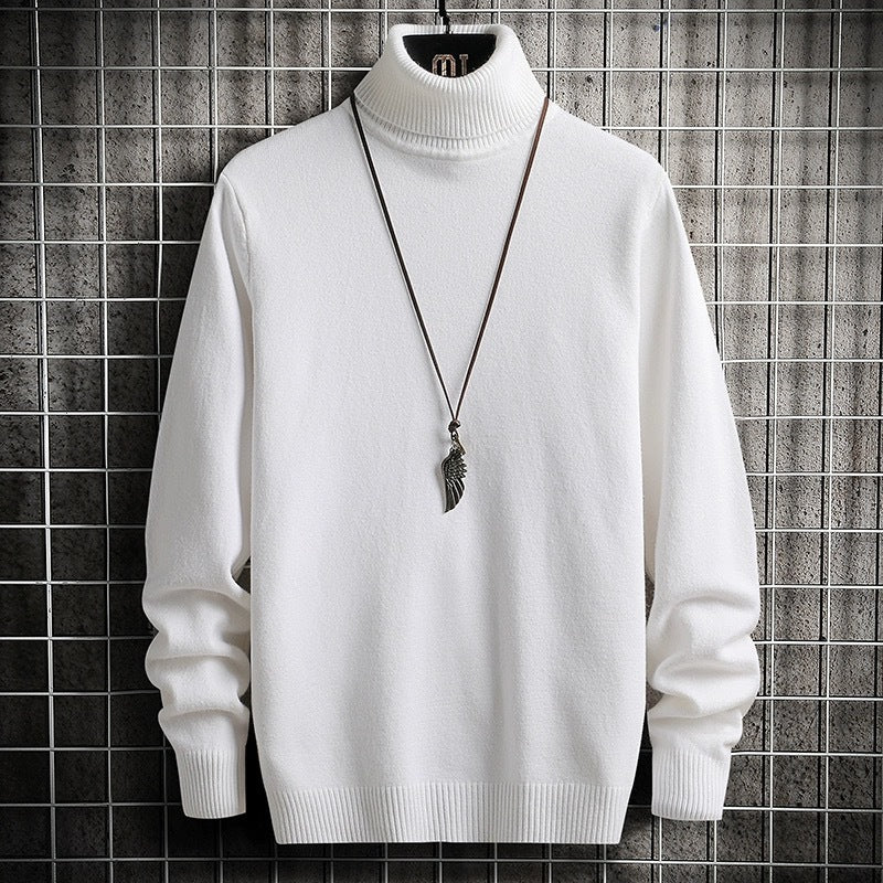 Herren Rollkragenpullover Bequem Warm Modern