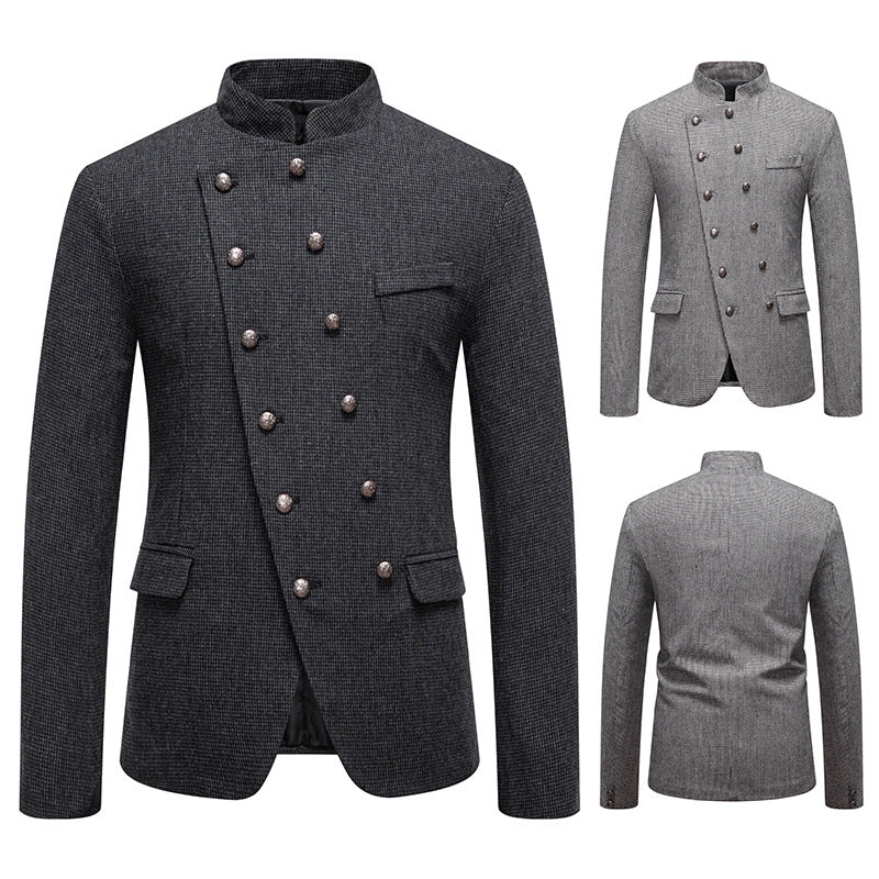 Herren Blazer Karomuster Modern Slim Fit - BerlinGlamour