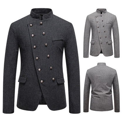 Herren Blazer Karomuster Modern Slim Fit - BerlinGlamour