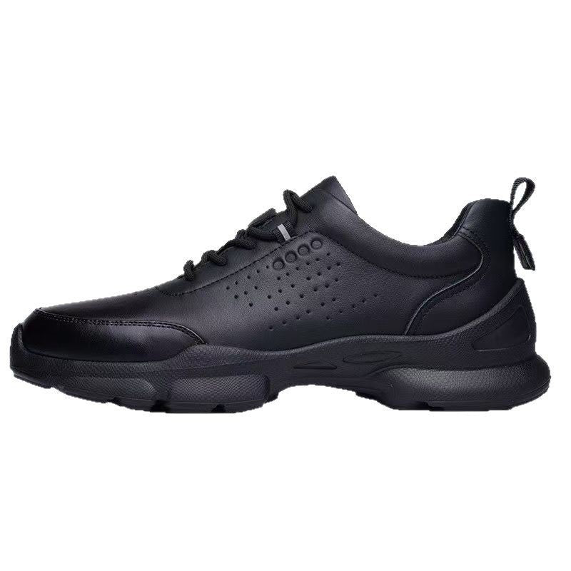 Damen Ledersneaker Sportlich Atmungsaktiv Komfortabel