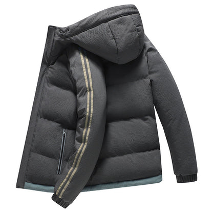 Herren Winterjacke Isoliert Gesteppt Wasserabweisend