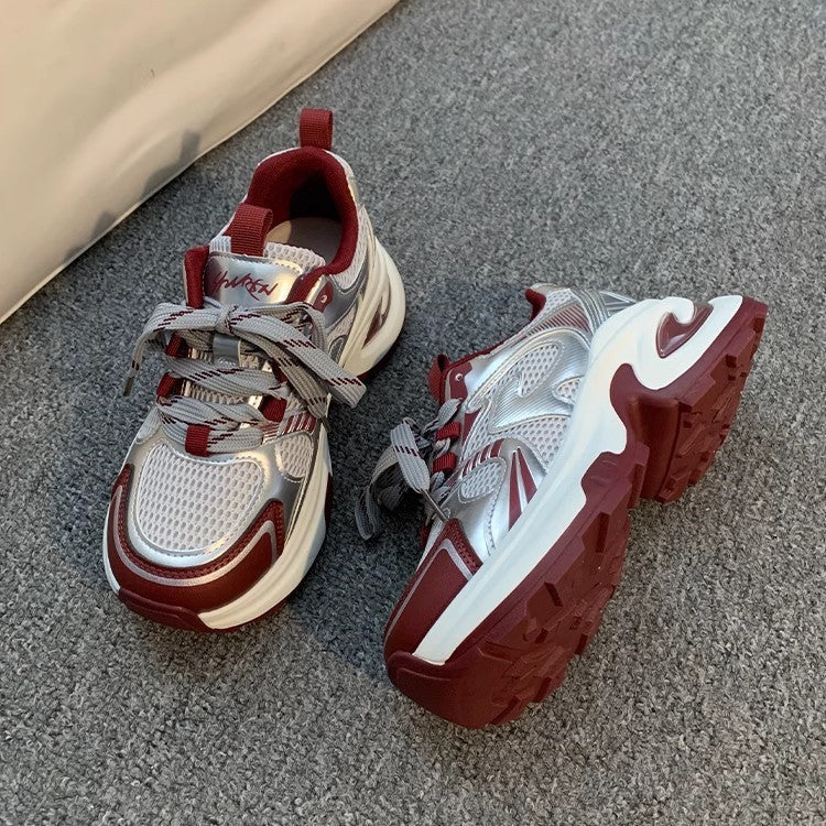 Damen Sport-Sneaker Atmungsaktiv mit Stoßdämpfung