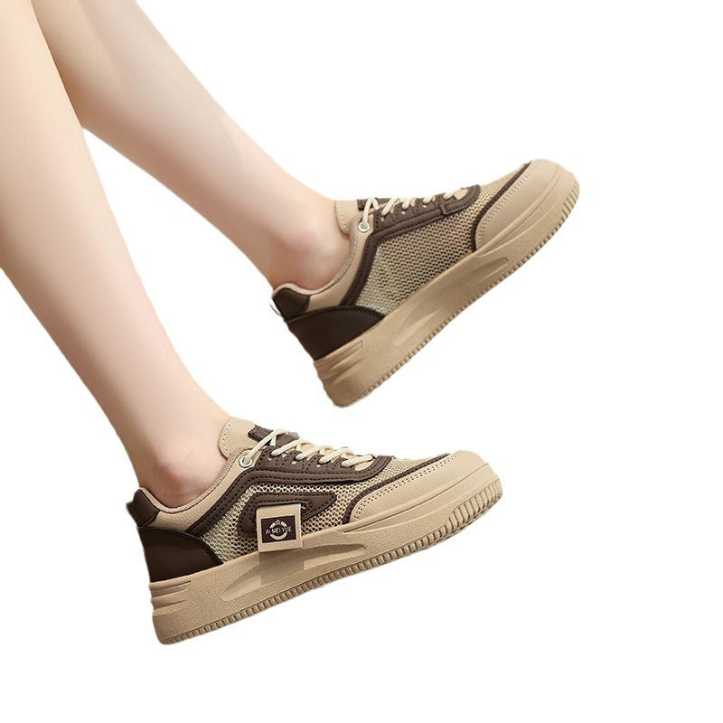 Damen Sneaker Sportlich Atmungsaktiv Moderne