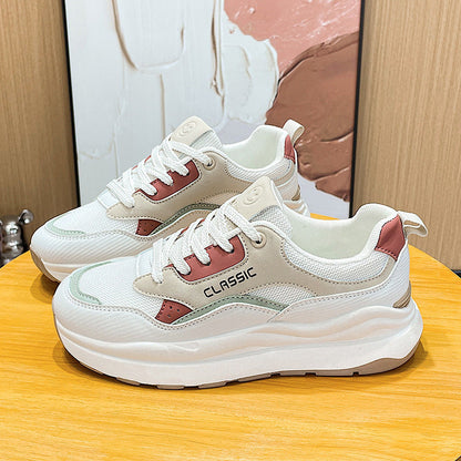 Damen Schnürschuhe Sportlich Elegant Frauen Schuhe